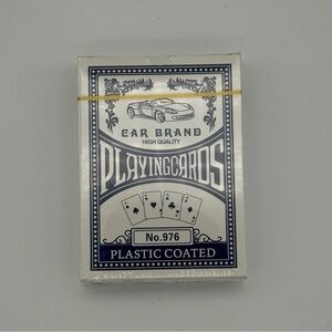 Car Brand High Quality Playing Cards